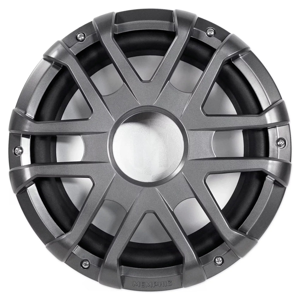 Dual Memphis Marine Boat Audio 10" 500 MXA1044 Subwoofer 4-Ohm Watt Sub LED