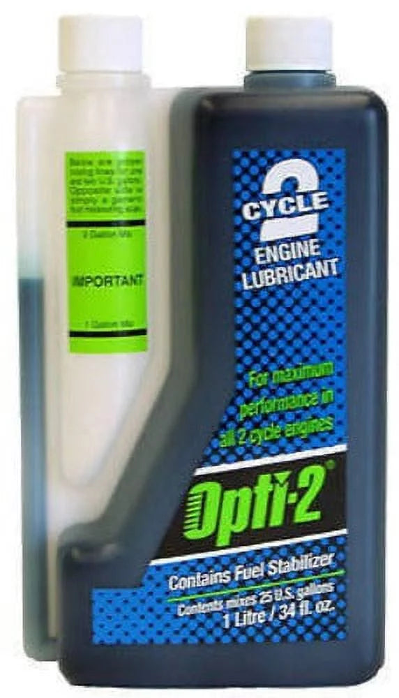 With Fuel Opti-2 Quantity of 6 Oil 20112 oz - Interlube Stabilizer 34 of Bottle Lubricant 2-Cycle