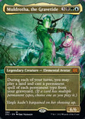 the MtG Rare Borderless (Alternate Masters 2022 Gravetide FOIL) Mythic Muldrotha, Art Double