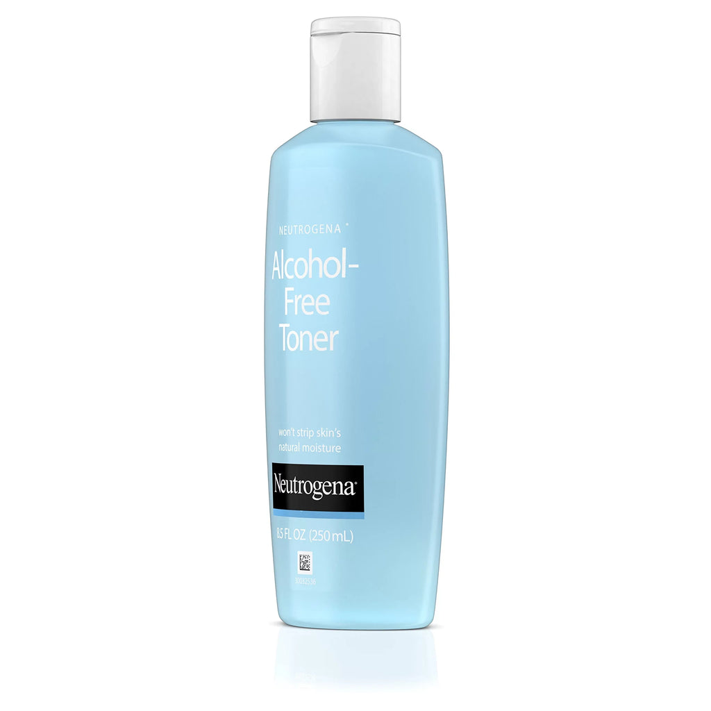 Toner, Facial with Neutrogena Hypoallergenic Alcohol-Free and Formula Oil-