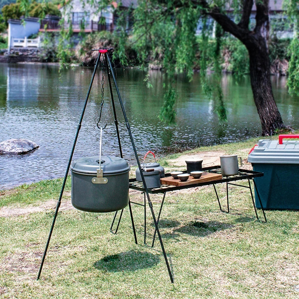 Tripod Camping Bonfire Bonfire Camping Triangle Support Portable Frame