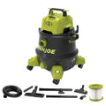 Shop Sun Joe Filtration, Black/Green 8-Gallon HEPA Peak w/Cleaning HP 6.5 Wet/Dry 1200-Watt Attachments, Wheeled SWD8000 Restored Vacuum, (Refurbished)