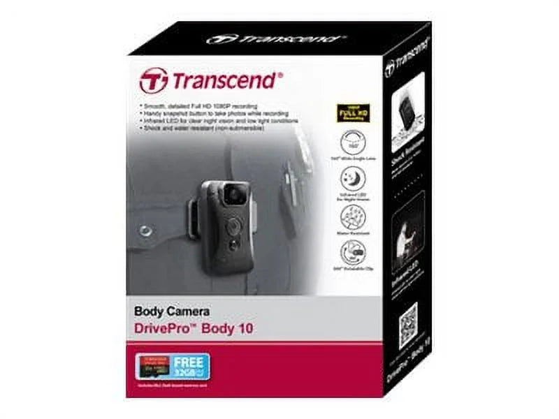 BODY BODY SENSOR 10B, DRIVEPRO CAMERA, 32GB,