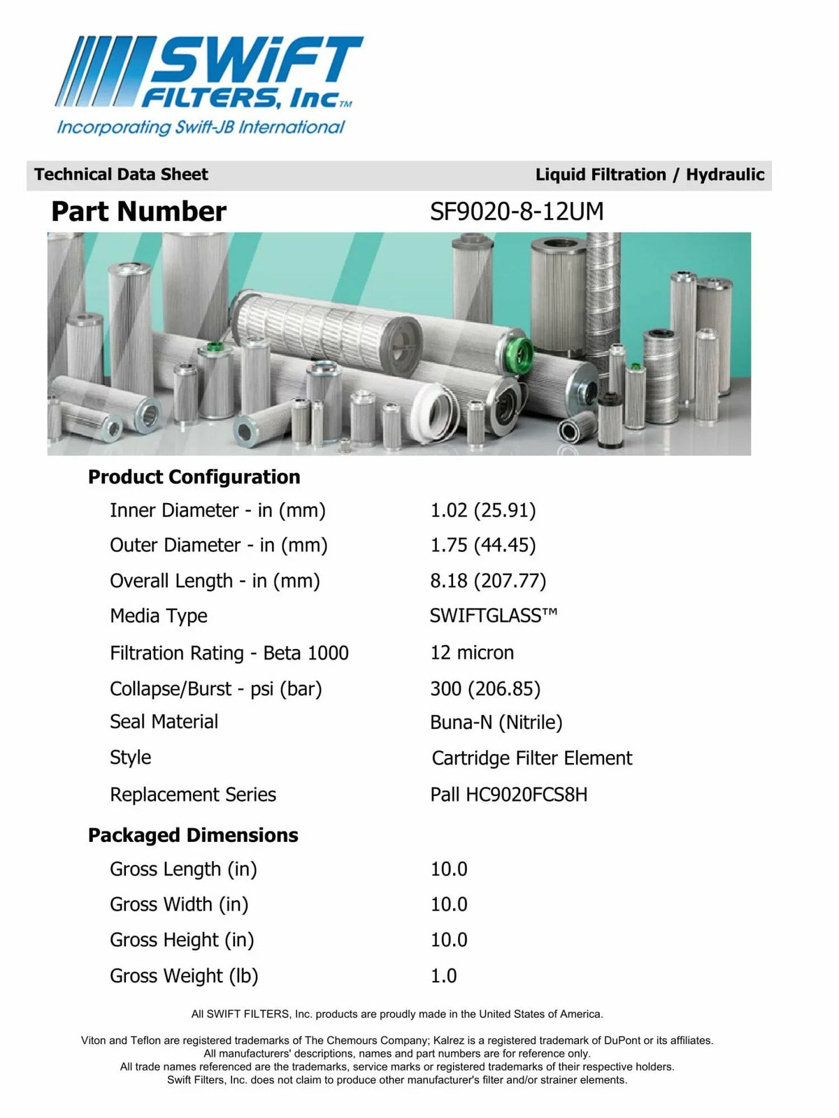 for KOGYO Element Microglass Filter TAISEI Construction Interchange P-T-M3-10M 12 rtridge Direct Micron