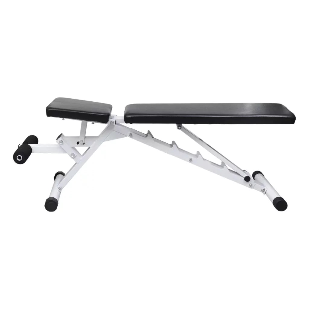 moobody 52 Bench Exercise Backrest for Gym, 19 Cushion Weight 16 Fitness Lifting Inches x Bench Body Adjustable Utility Training Full Padded Home Equipment Workout x Strength