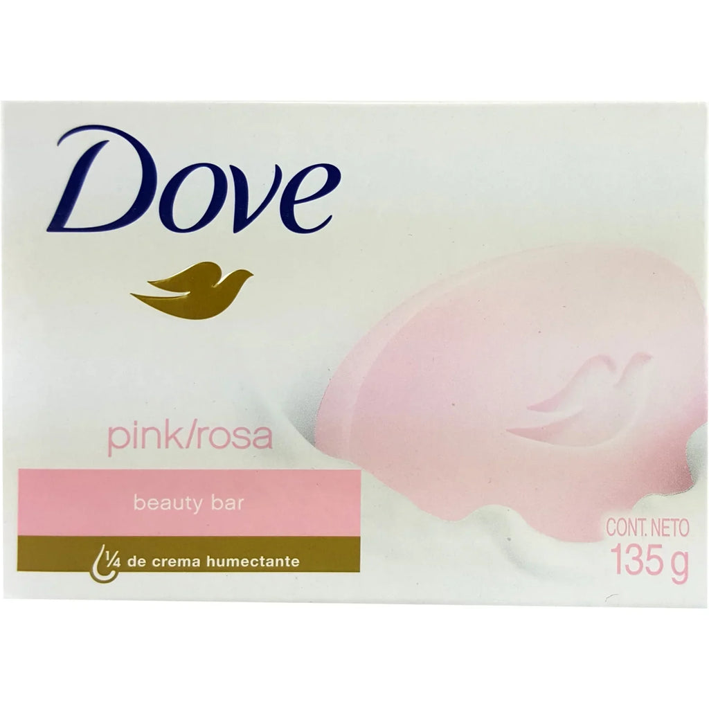Pink, 6 Cream, Beauty Dove Pack 1/4 Bar 4.75 Moisturizing Cream oz Of