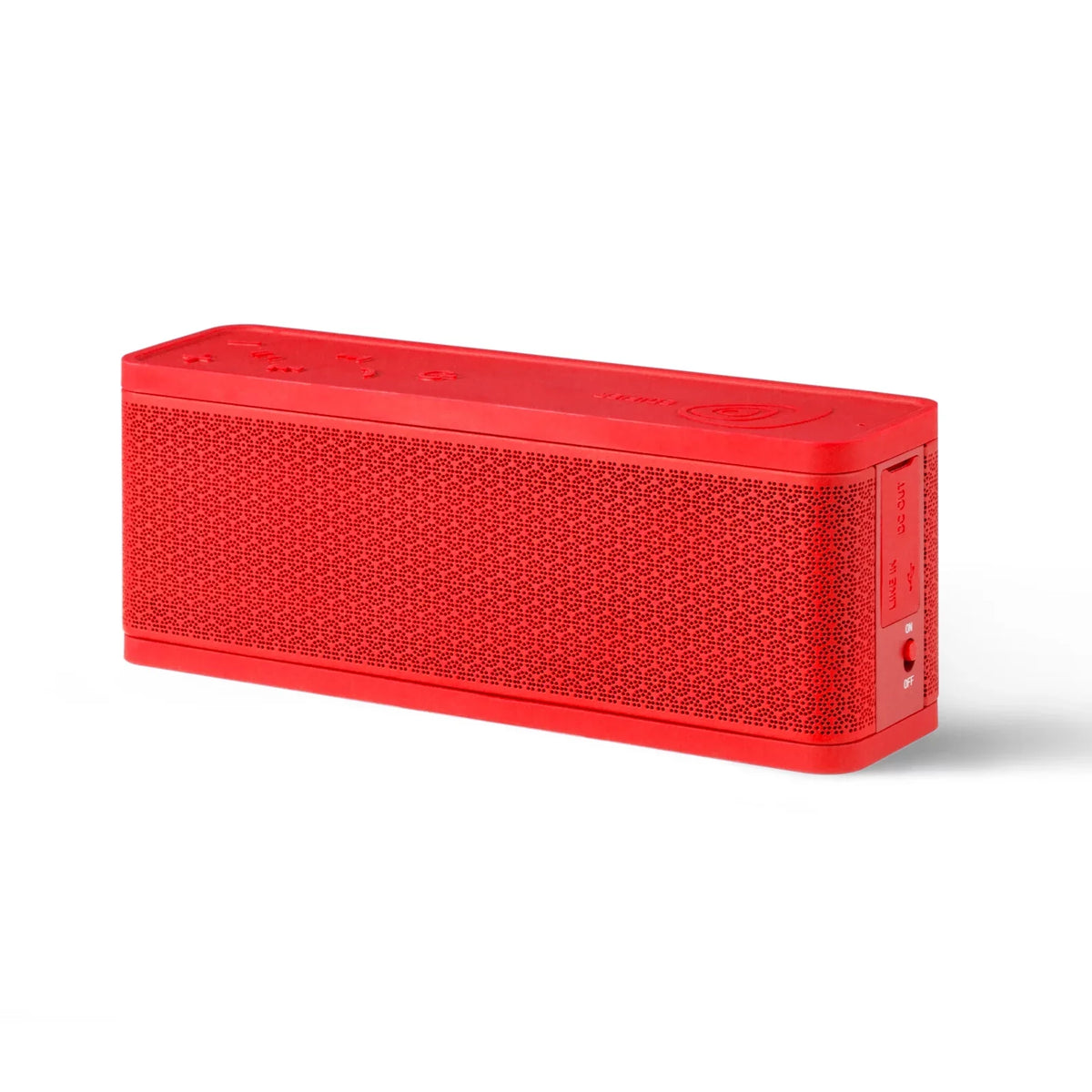 battery and with MP270 inputs - Edifier Speaker Bluetooth USB Portable controls on-board Red rechargeable