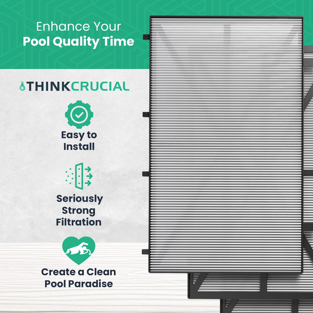 M500, Part# Models, Think Filter Ultra M200, 9991432-R4 Nautilus Replacement Z5 Maytronics Crucial 90, with Compatible Panels Fine 65, M5, Oasis Wave Large Dolphin, - Wave M400, M4, CC Filters Plus,