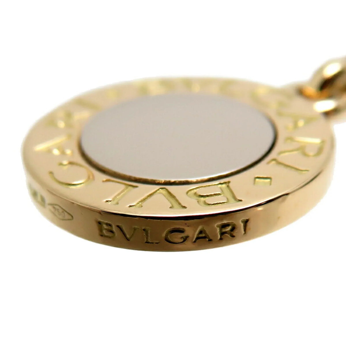 Yellow 750 Men's Charm Gold and BVLGARI Pre-Owned (Good) Women's