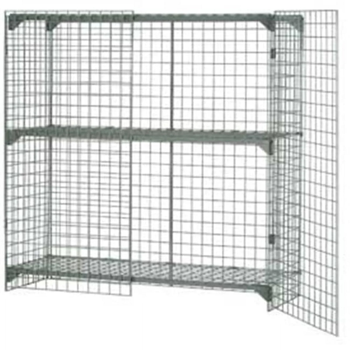 36 x x Wire in. Ventilated 184083 Global Mesh - Locker Security 24 Cage 36