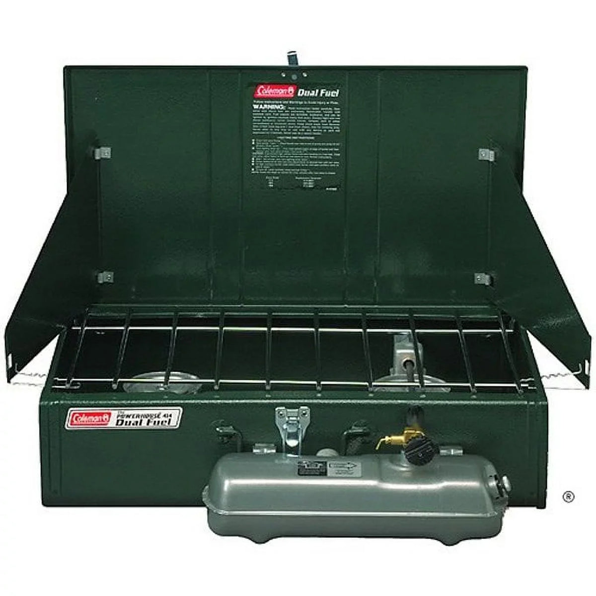 Powerhouse Gas 2-Burner Stove, Dual Camping Fuel Coleman Series Guide