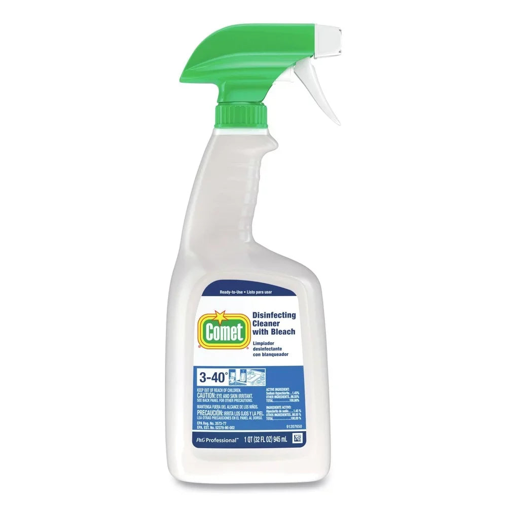 Plastic Disinfecting Scent 32 - Spray oz. Bottle Fresh with 75350 (6/Carton) Cleaner Bleach Comet