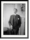 21-7/8" Marchienne De Print, 2, x - Historic Baron Cartier 17-7/8" Framed