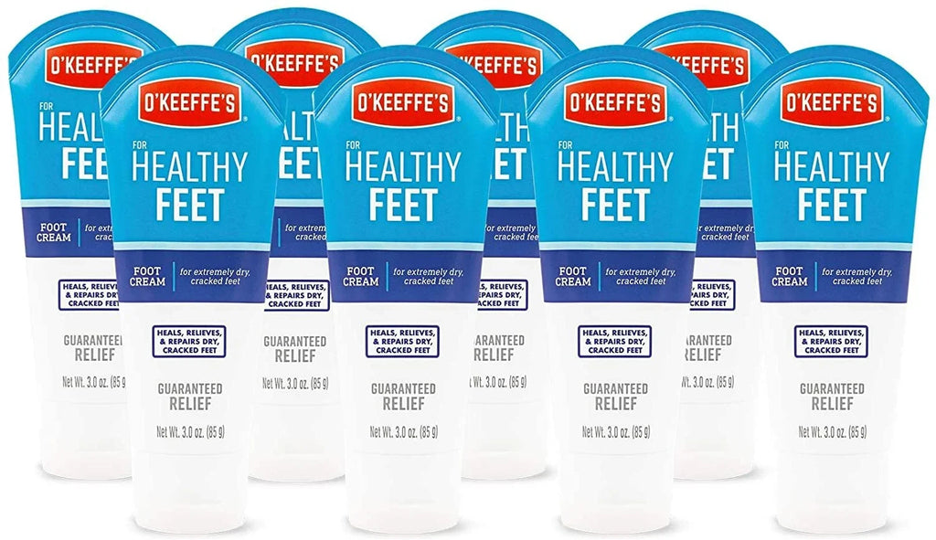 Healthy Tube, ounce Foot of Feet 3.0 Cream, O'Keeffe's 8 Pack