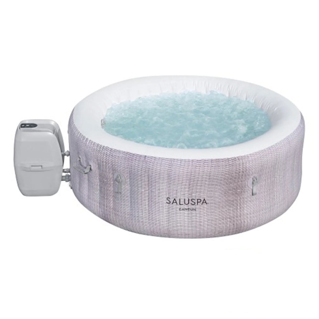 Spa Pillows Hot Cancun Inflatable Seat Bestway w/2 SaluSpa SaluSpa & 2 Tub