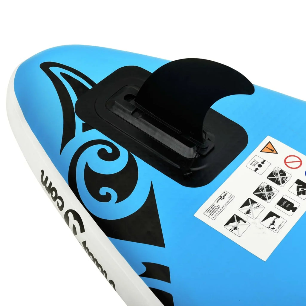 MABOTO 126"x29.9"x5.9" Blue Paddleboard Set Inflatable