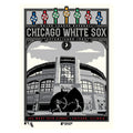 Gallery White Stadium 24" Serigraph x 18" Chicago Sox Phenom