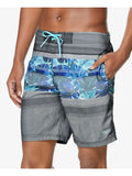 SPEEDO Mens Drawstring, Stretch Gray Horizon Bondi XXL Shorts