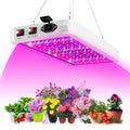 Hanging Growing Plant LEDs 312 Flowers Lamps IP65 Grow Switch Plants 2000W for Bloom Greenhouse Veg Waterproof Indoor Spectrum and Full for Seedlings Gecheer Dual