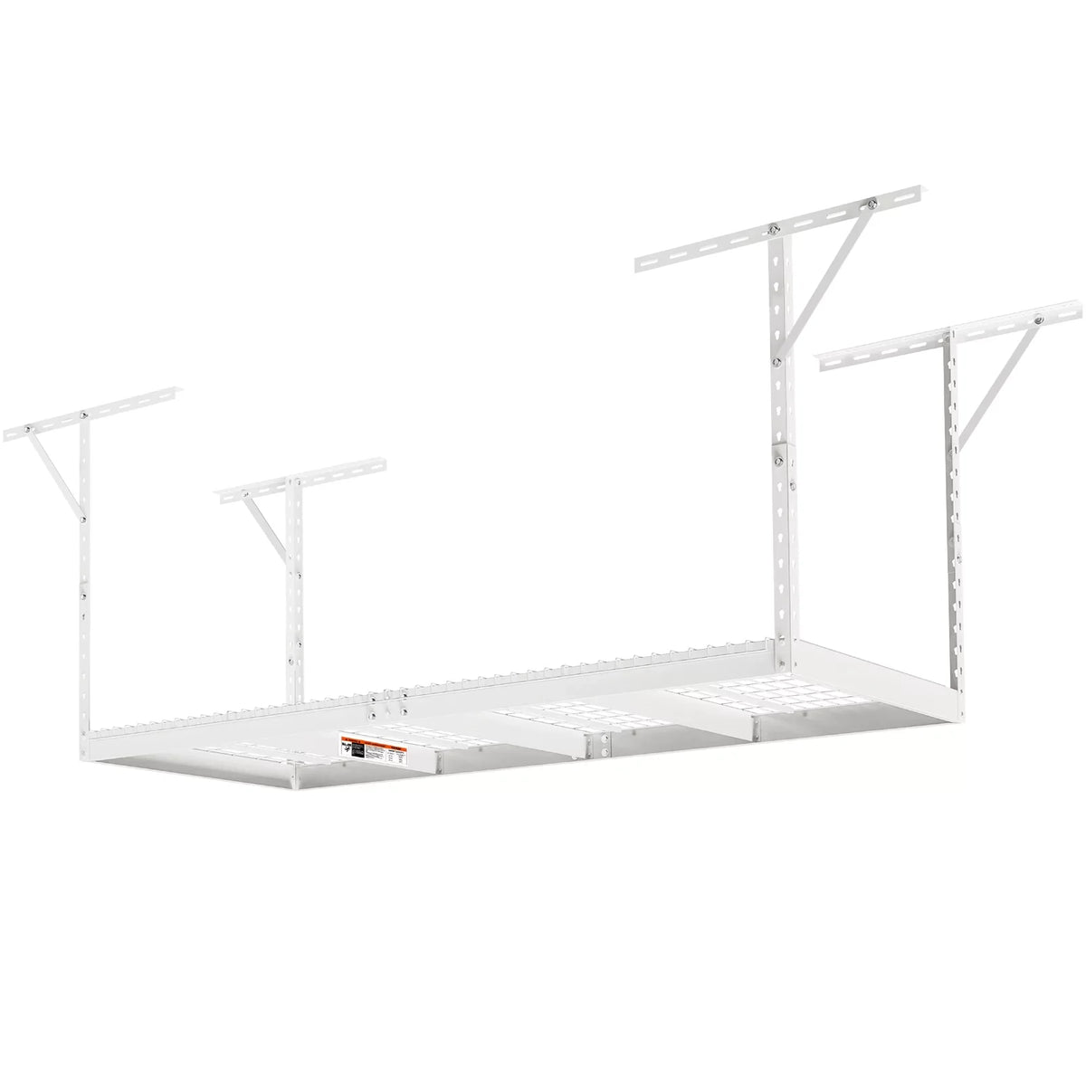 VEVOR Ceiling Rack 36x96in Rack Adjustable White Garage 600lbs Storage Overhead