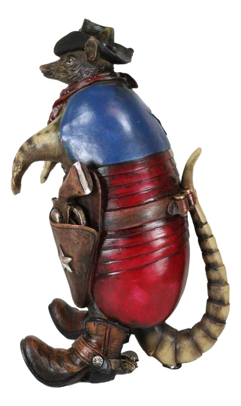 Boots Western Cowboy Rustic Guns Figurine And Sherriff Texas Big Texan Armadillo