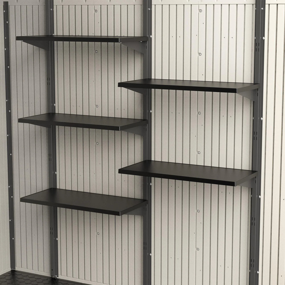 14x30 Lifetime Accessory Shelf Shed (60447) Accessory Kit 5-Piece