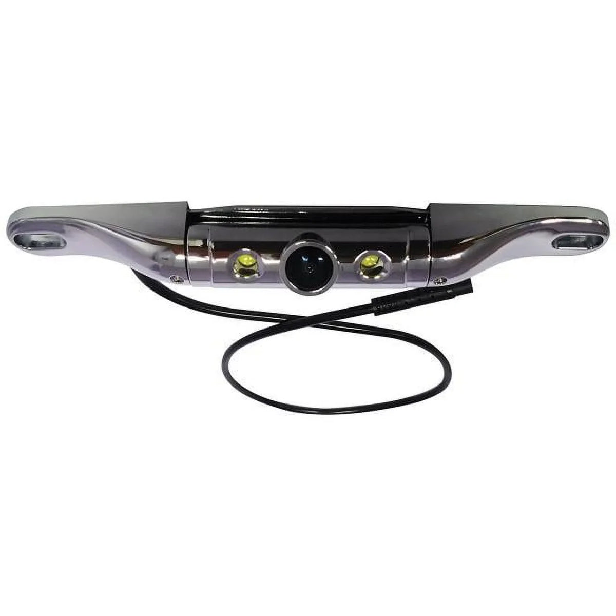 Chrome Plate VTL402CLS Boyo LED Camera Short-Bar Color CMOS with Built License Lights in