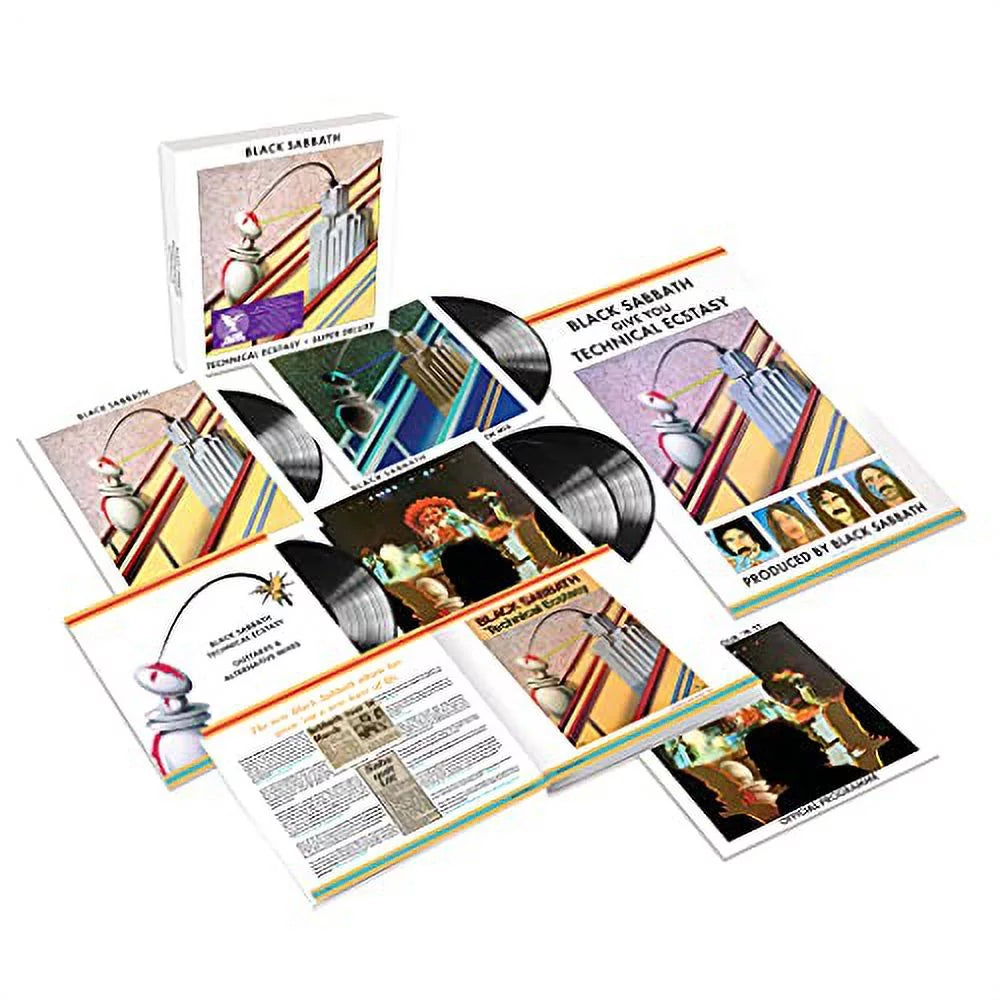 Vinyl - - Sabbath Rock (Super Deluxe Ecstasy - Black Edition)(5LP) Technical
