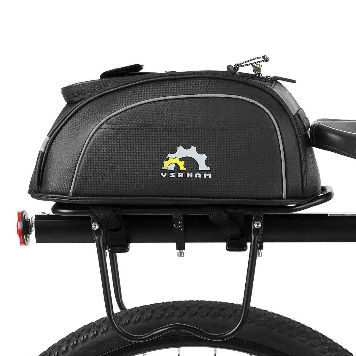 Insulated Pannier MTB Tomshoo Waterproof Bag Carrier Luggage Bag Bag Cooler Bag Cycling Trunk Storage Rear Bike Rack