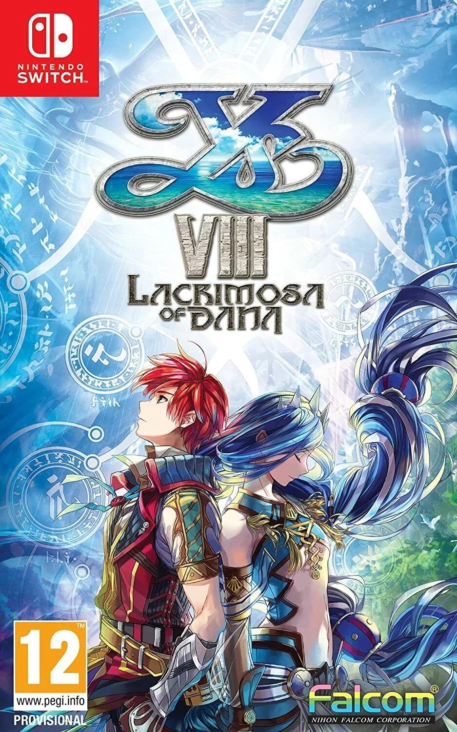 VIII New Sealed Switch Brand Ys Lacrimosa Nintendo Factory Dana of