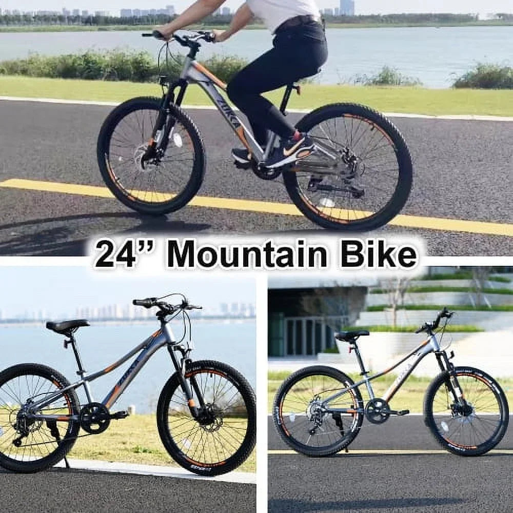 for Mountain inch 24 Mountain shimano Boys 7-Speed Bike Girls bike and