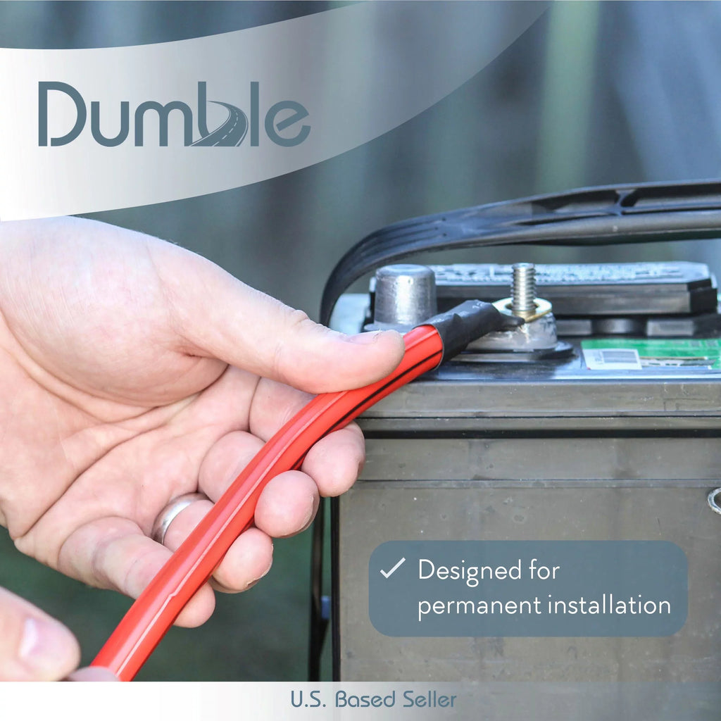 1 1 Pack Dumble Gauge 30 Quick Jumper Battery ft Cables Connect - Heavy Duty