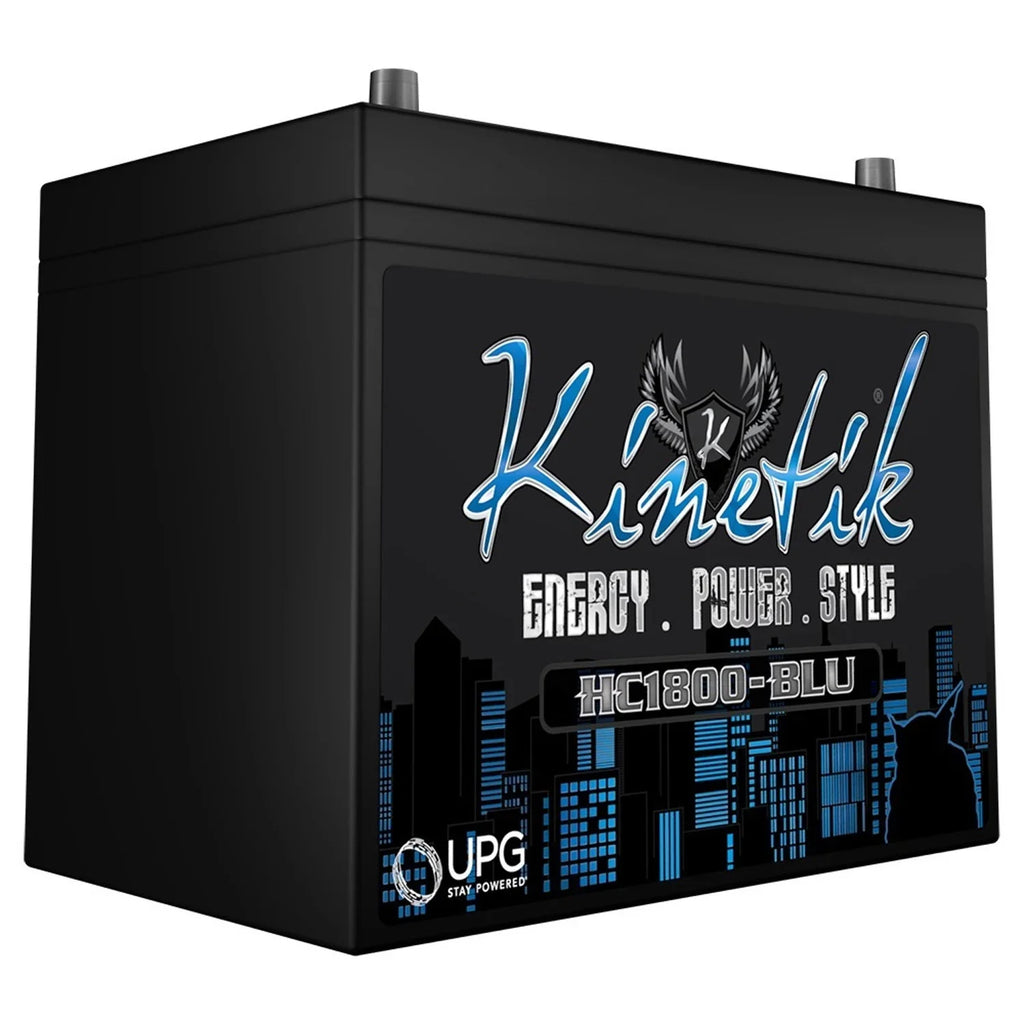 Power APCL-18001D AudioPipe Cell Kinetik 1900A for Amp Battery Replacement HC1800-BLU
