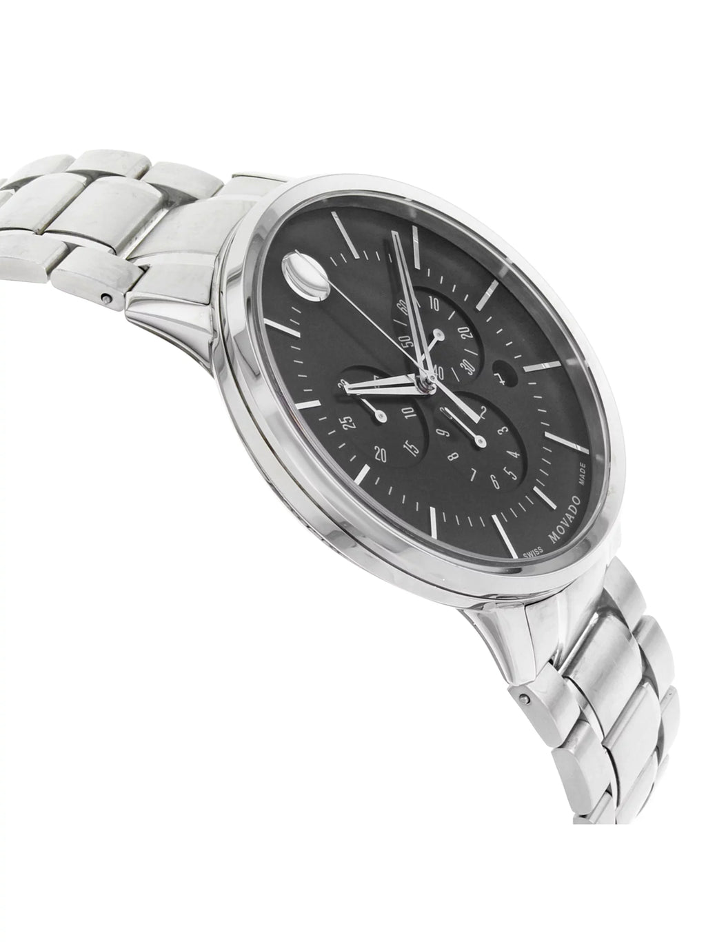 Fashion Silver Quartz 0606886 Watch Men's Metal Tc