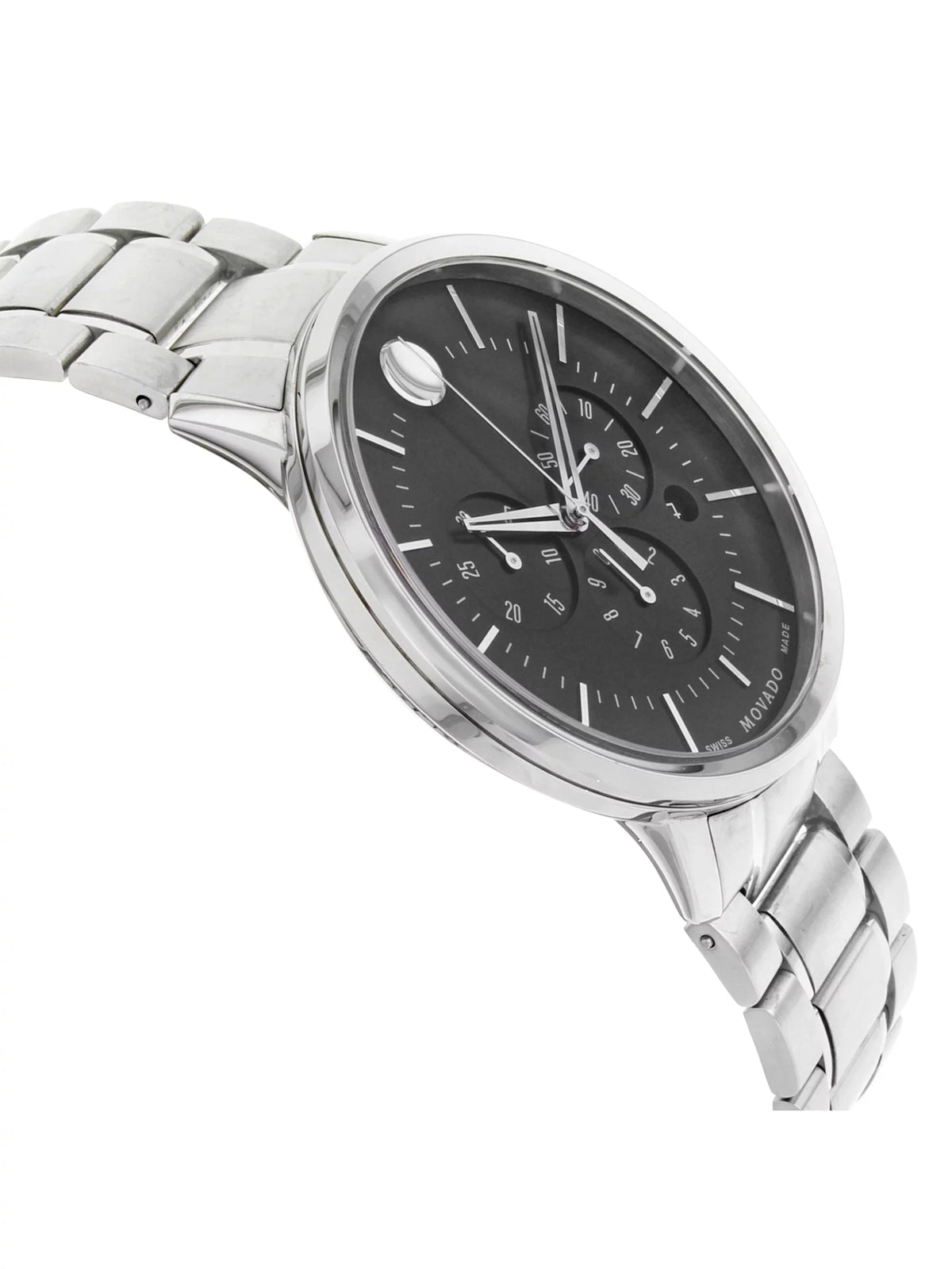 Fashion Silver Quartz 0606886 Watch Men's Metal Tc