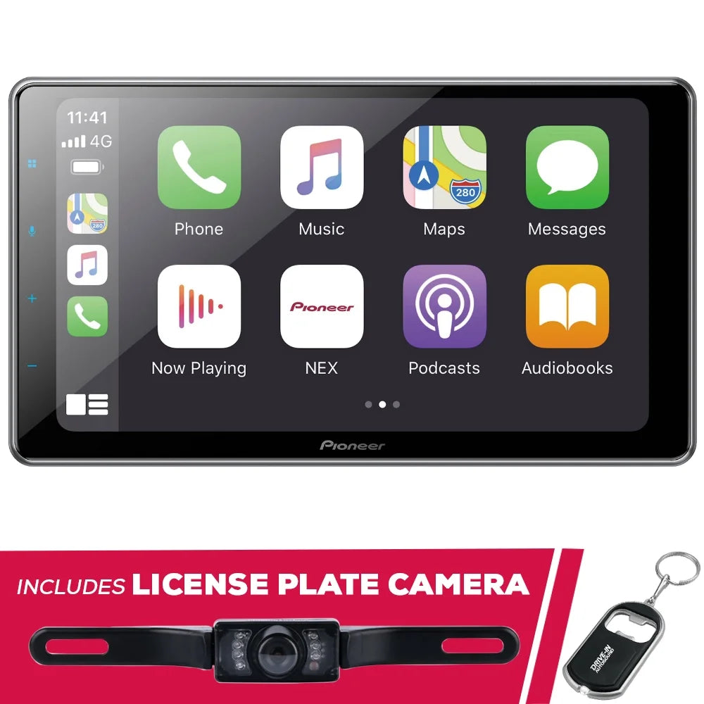 Multimedia New Camera 9" Digital w/ License Plate DMH-WT7600NEX Pioneer Receiver