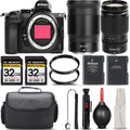 '- Cleaning Filter Version International with Kit Lens + Storage 24mm VR Nikon Backup Case + f/1.8 f/4-6.3 24-200mm 64GB Battery + S + Z5 Lens UV + + Mirrorless