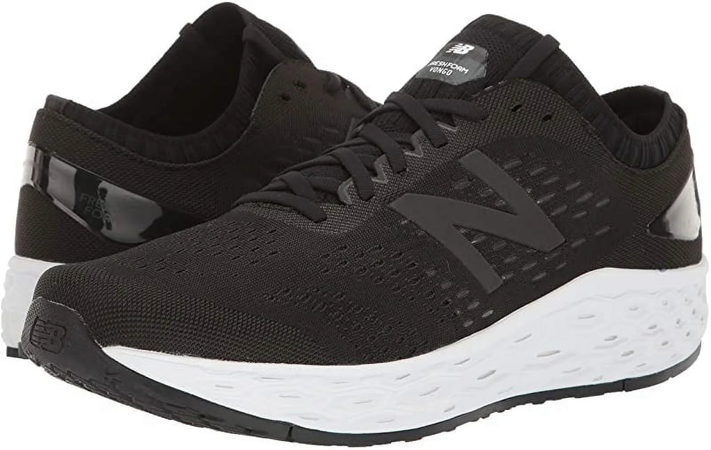 US New Black/Black Shoe, 8.5 Balance Men's Vongo V4 Running D(M) Metallic,
