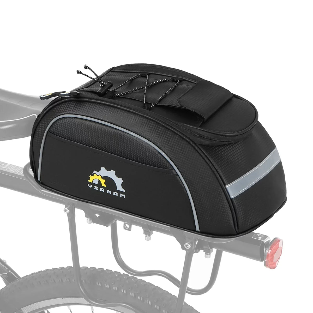 Insulated Pannier MTB Tomshoo Waterproof Bag Carrier Luggage Bag Bag Cooler Bag Cycling Trunk Storage Rear Bike Rack