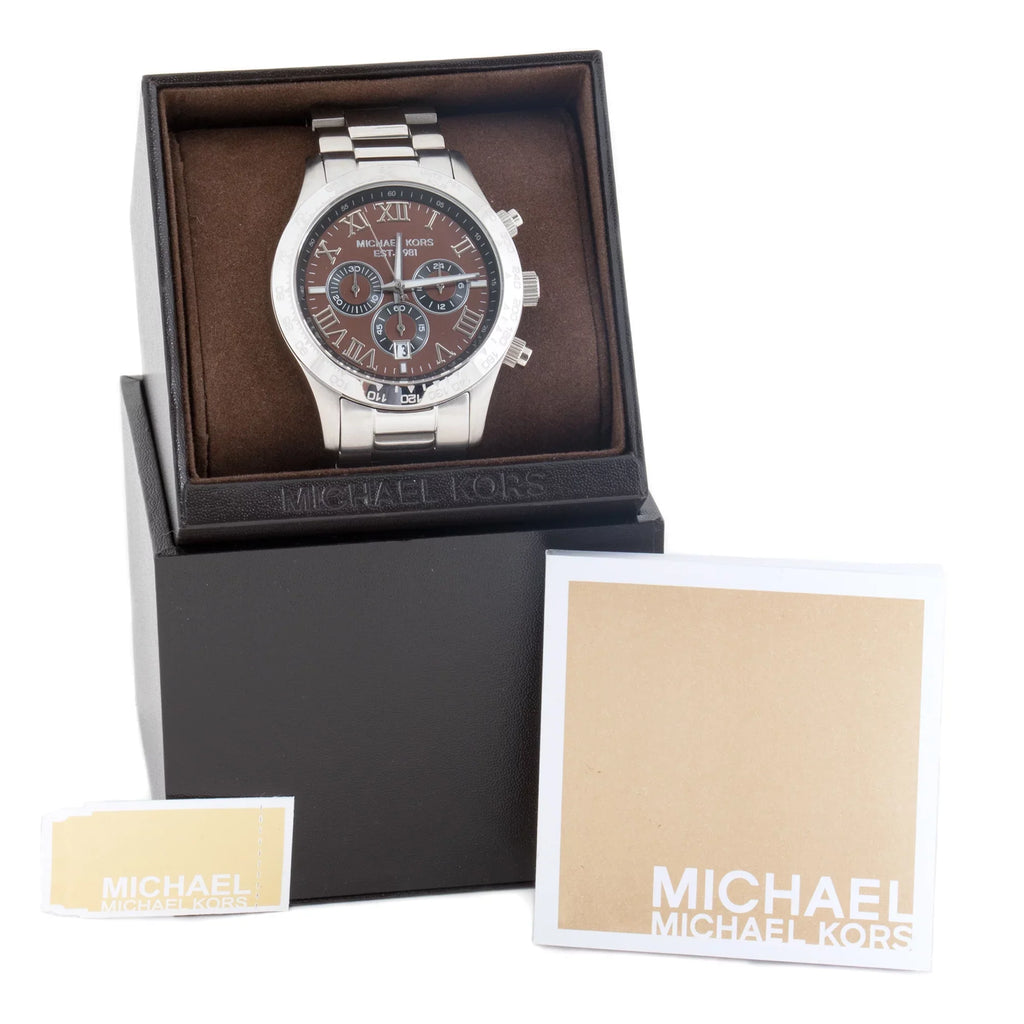 Movado Tone MK8213 Watch Men's Silver