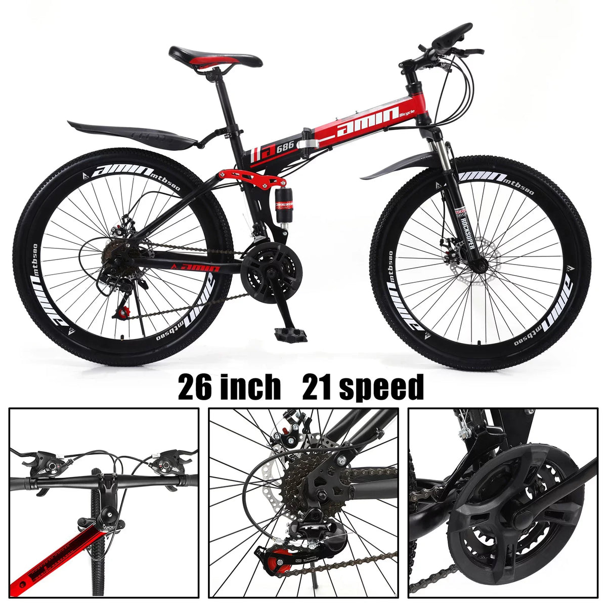 Pump Bike 21 Lock+Air Speed Mountain Cycling 27.5" Adults Unisex Bike Adult Bicycle+Bike Mountain Wheels