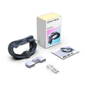 Glasses Replacement Heat Fan Air Face Cooling Quest Dissipation VR for Circulation Dual Fogging 3 Fans Inward Magnetic Cool Air/Outward Eliminates Mask