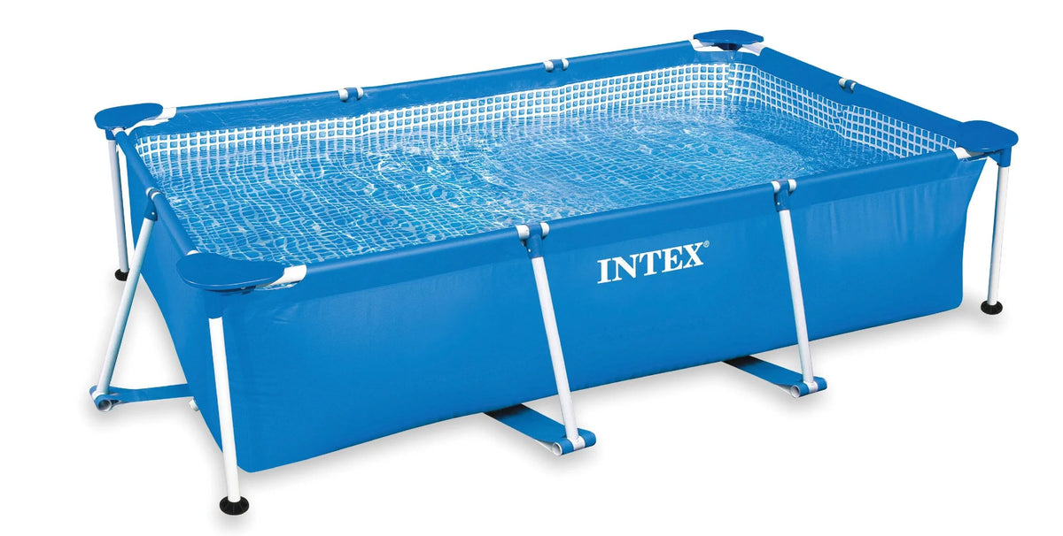 Box) Splash (2 Above Rectangular-Frame Pool Intex Pack) Baby (Open Ground