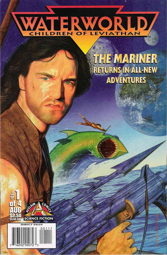 Comic of ; Leviathan Children Waterworld: #1 Acclaim Book VF