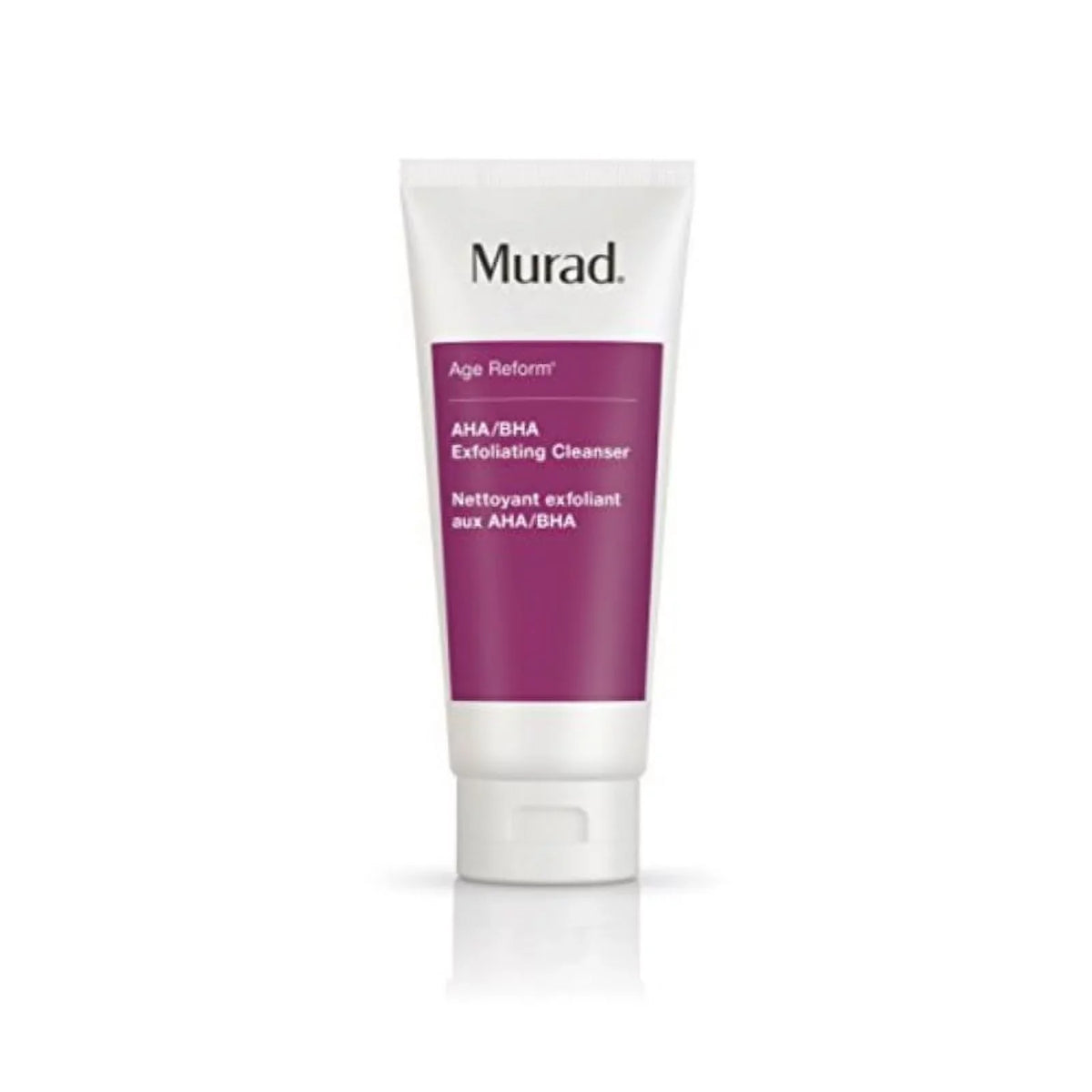 Younger-Looking Exfoliating fl Trio and AHA/BHA to Jojoba Reveal Intensive Cleanser Age of Face with Murad Cleanser a Beads Skin-Polishing a (6.75 Complexion Reform - oz), Exfoliating An Acids