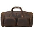 Travel Shoulder Leather Bag, Bag, Full Grain Bag Duffle