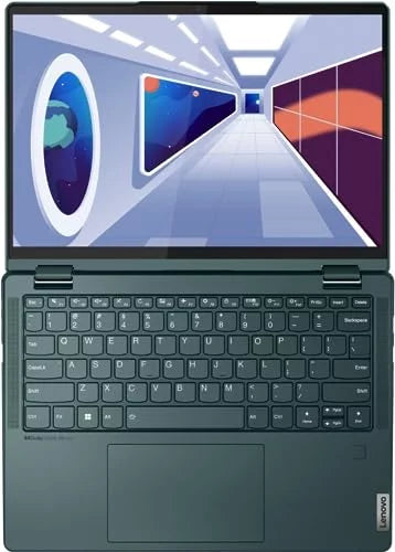 FHD+ 6-Core | Lenovo Graphics | 256GB 6 | 7530U Backlit LPDDR4 Fingerprint 5 | WiFi | AMD | SSD Home Yoga AMD | Keyboard 2-in-1 Win11 | (1920x1200) 6 USB-C 8GB Radeon Laptop Touchscreen Ryzen 13.3"