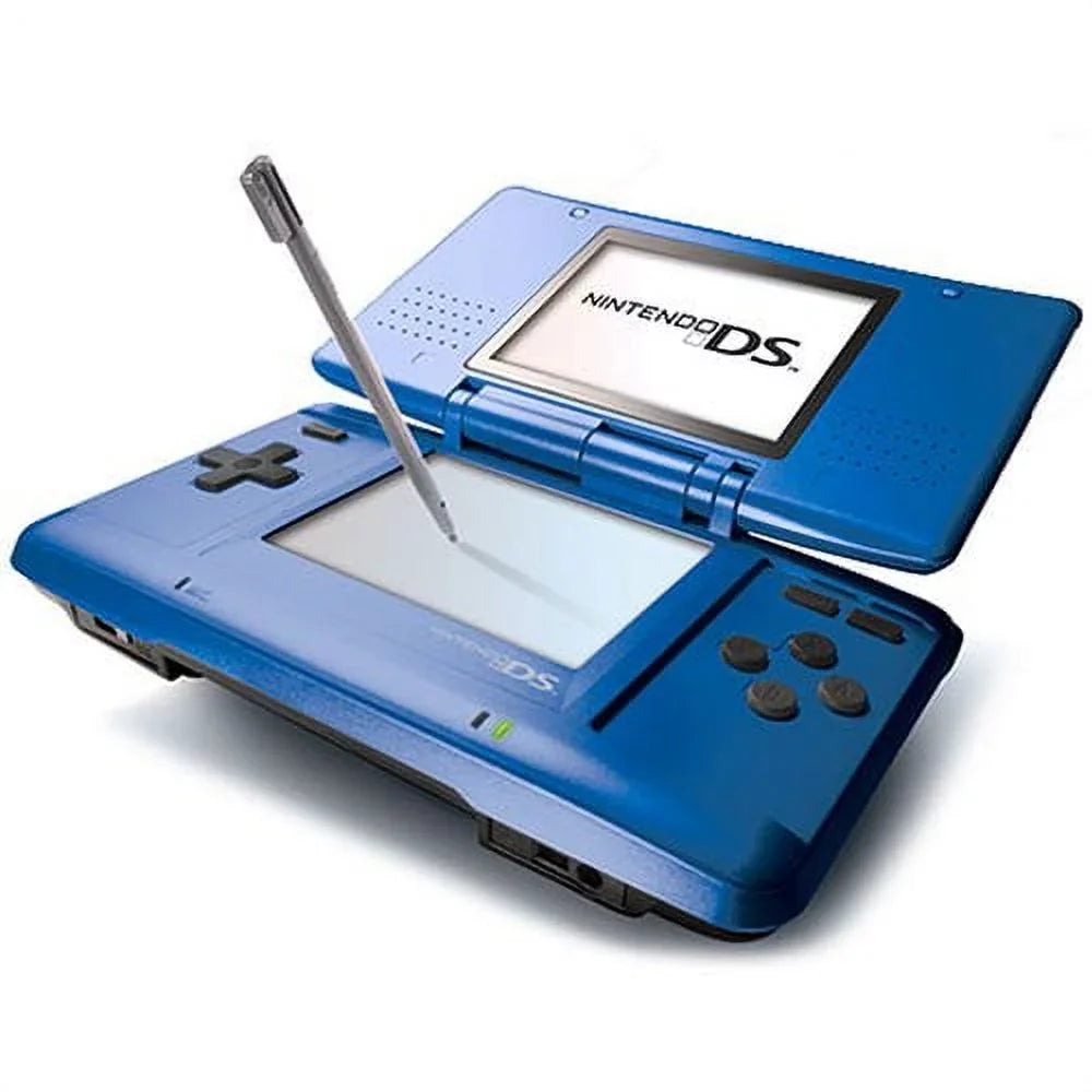 Restored with Blue Charger Wall Original Electric (Refurbished) DS Stylus Nintendo and Fat