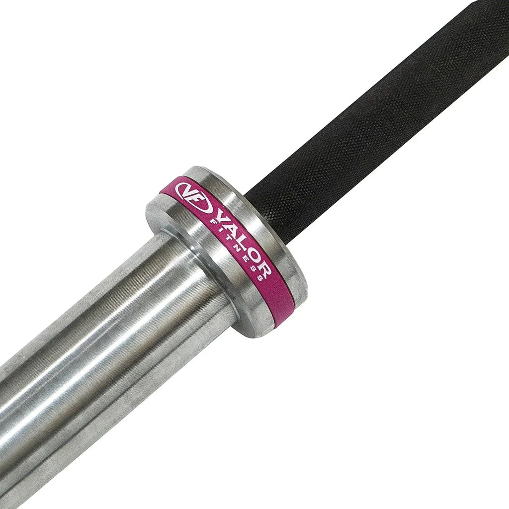 Power Equipment Weightlifting Lbs. Black Barbell - - - - Lifting OB-80W-NB - 80 500 Bearing Olympic Coated- Bench Enhanced Knurl Workout Press Center Spin- 25MM Needle In – Zinc