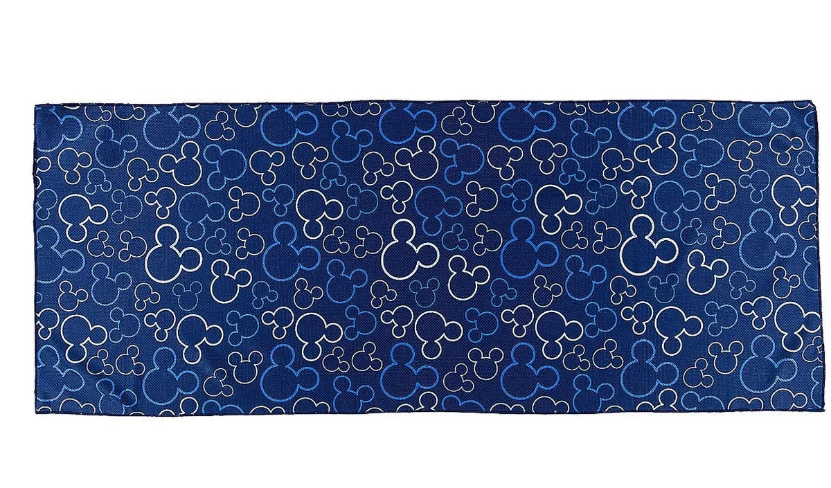 Mickey New Coolcore Cooling Mouse Disney Blue Parks Towel with Box By Icon